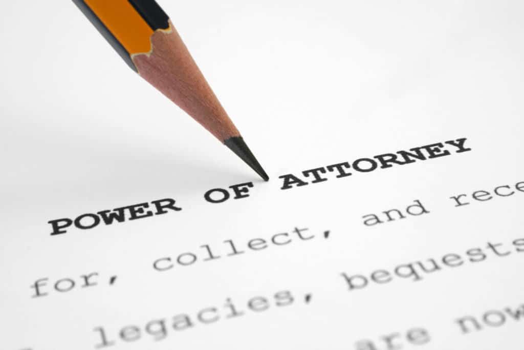 Power of attorney NJ
